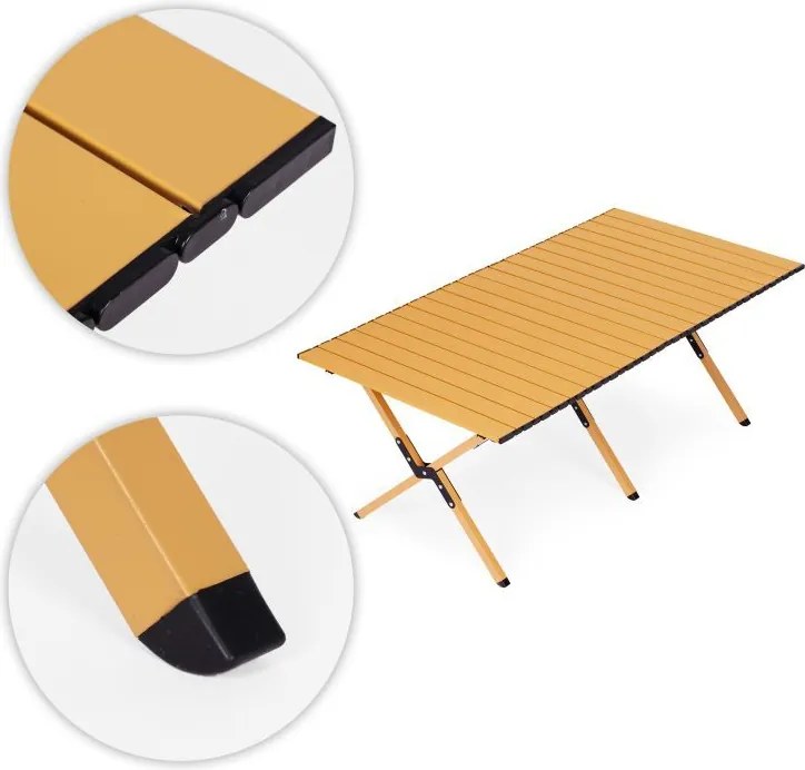 Składany stolik turystyczny Trekon 0142, 117,5x59,5 cm