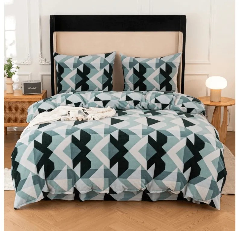 PrzytulneMieszkanie.pl PrzytulneMieszkanie.pl Pościel z mikropluszu BRATTO kolorowa Rozmiar pościeli: 70 x 80 cm | 140 x 200 cm