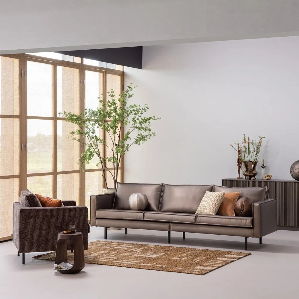 Okrągły stolik z litego drewna mango ø 33 cm Bayo – WOOOD