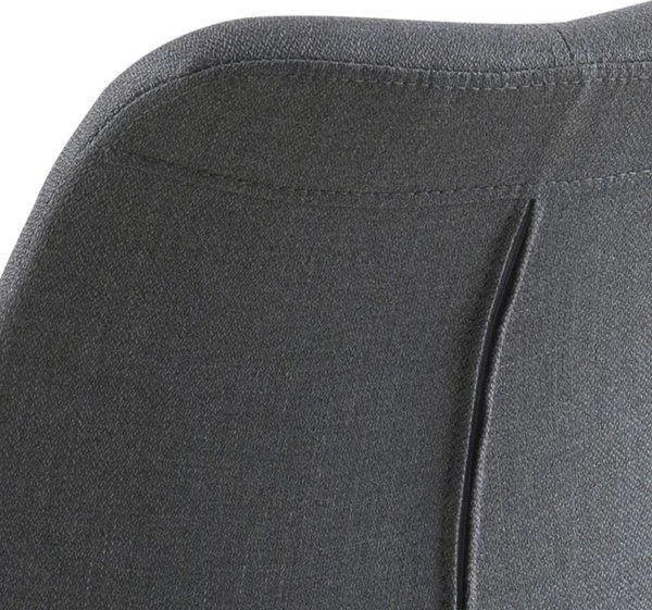 Skandynawskie krzesło na drewnianych nogach Dima dark grey