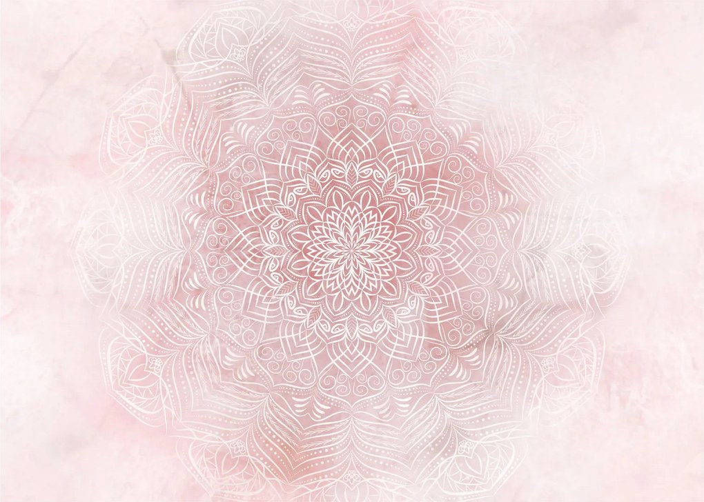 Obraz - Różowa mandala (70x50 cm)