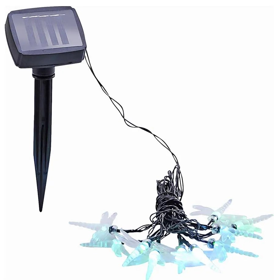 Leuchten Direkt 19936-70 - LED łańcuch solarny SOLAR 10xLED/0,06W IP44