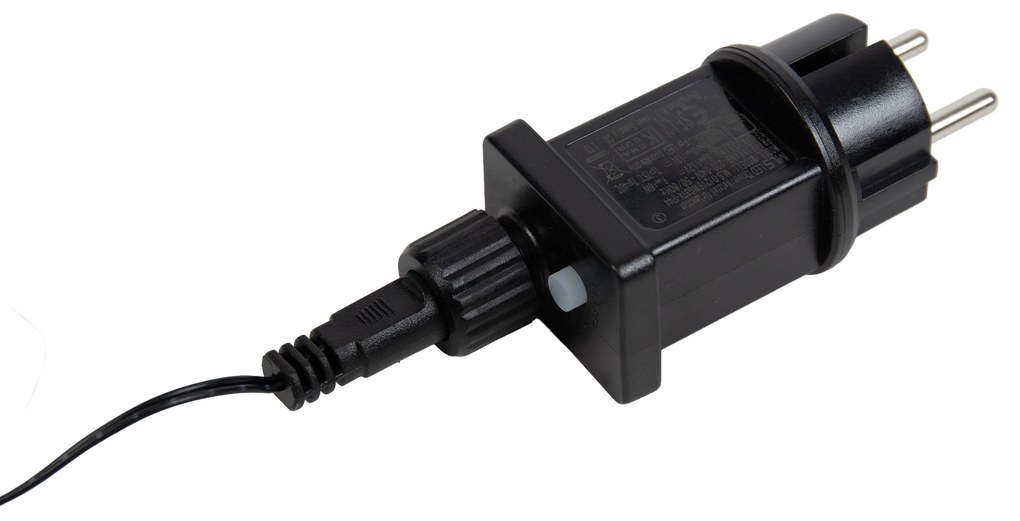 Zewnetrzna Świąteczna lampa podłogowa czarna choinka 150 cm z LED z timerem IP44 - Caspar Oswietlenie zewnetrzne