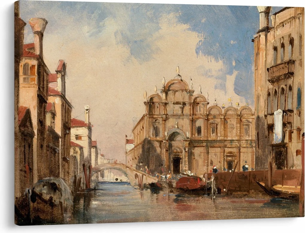 Obraz - Jules-Romain Joyant, The Scuola di San Marco, Venice, reprodukcje (70x50 cm)