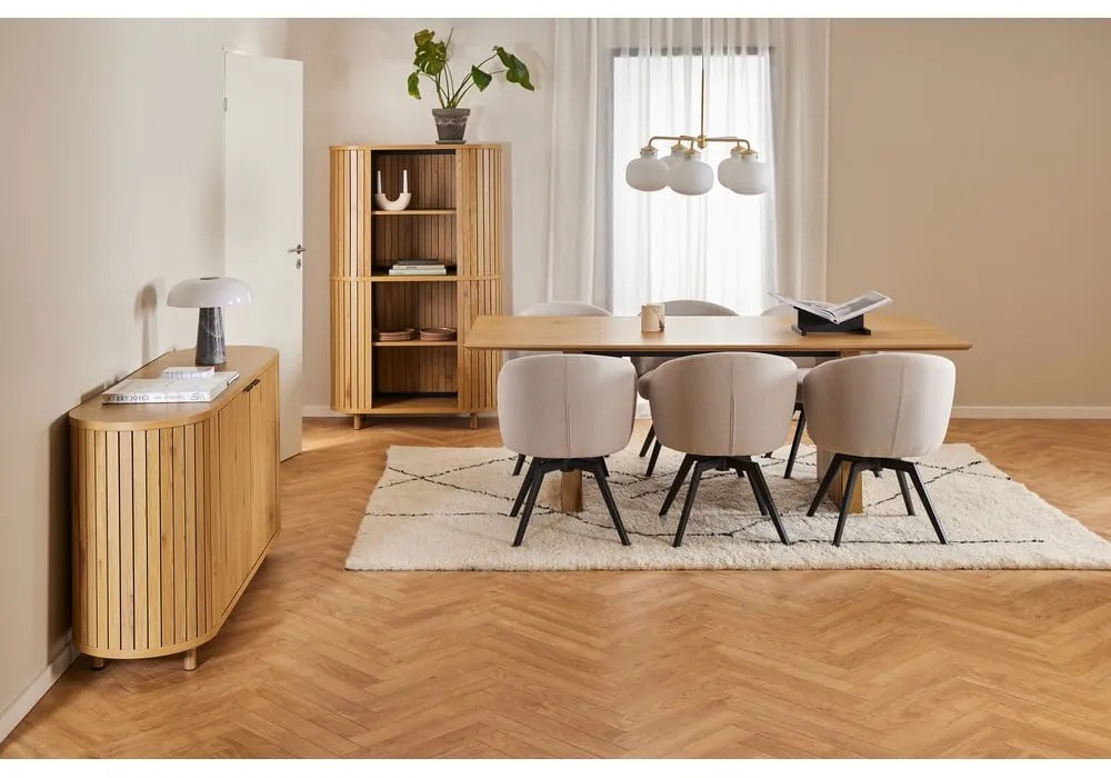 Stół z blatem w dekorze dębu 100x210 cm Colima – Actona