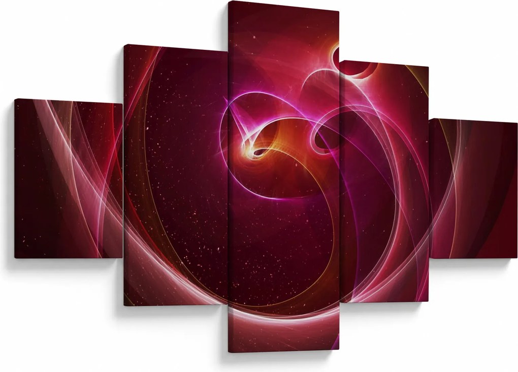 Obraz - jasne linie (125x70 cm)