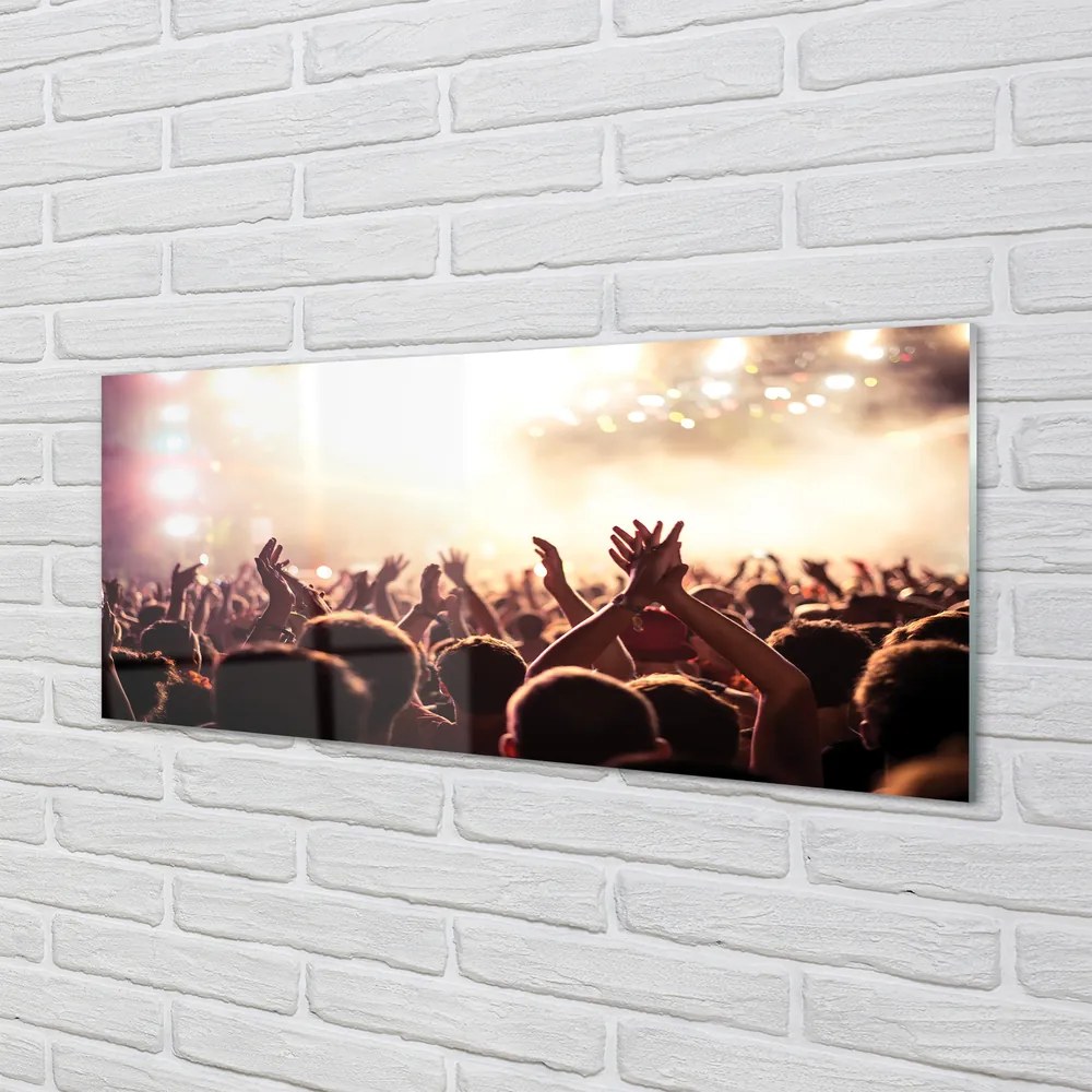 Obraz akrylowy Ludzie koncert