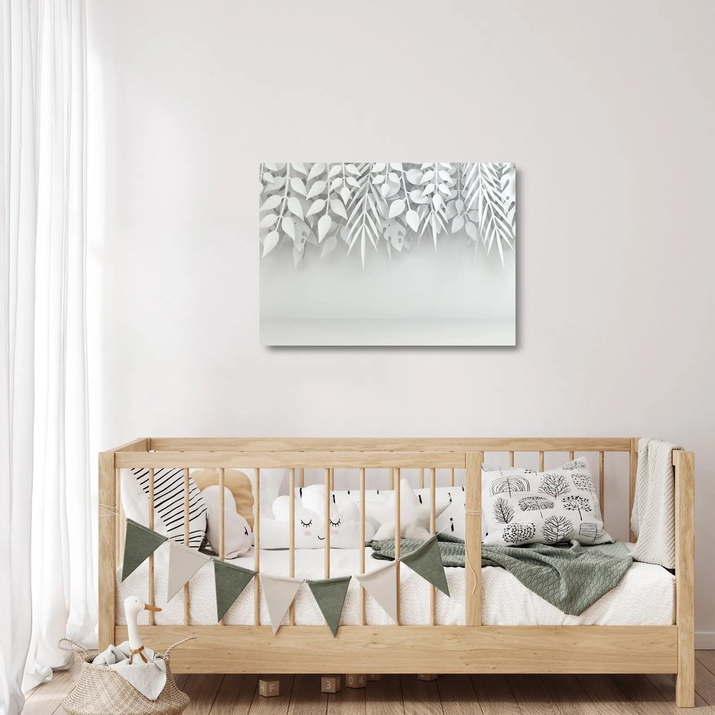 Obraz na szkle - Arkusze z plastiku (70x50 cm)