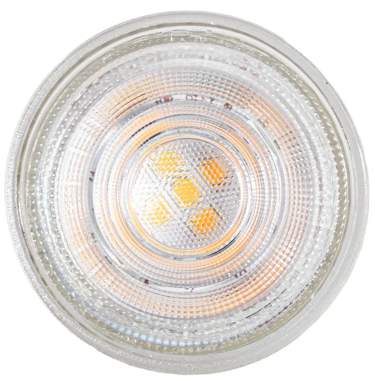Zestaw 5 żarówek LED GU10 50mm Przezroczyste 1W 80 lm 2200K