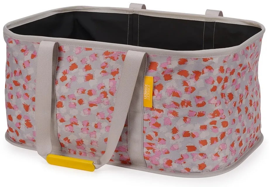 Czerwono-szary tekstylny składany kosz na pranie 35 l Hold-All – Joseph Joseph