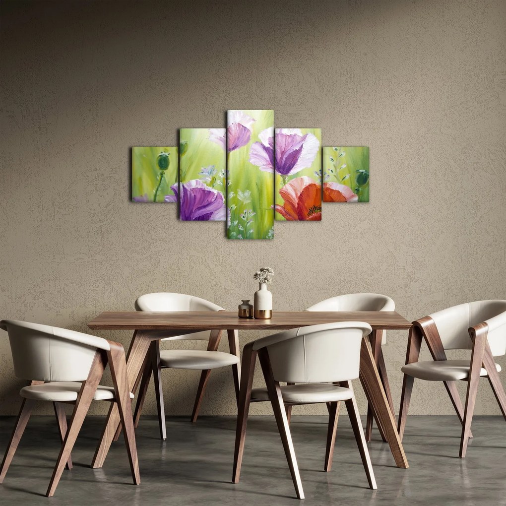 Obraz - Maki (125x70 cm)