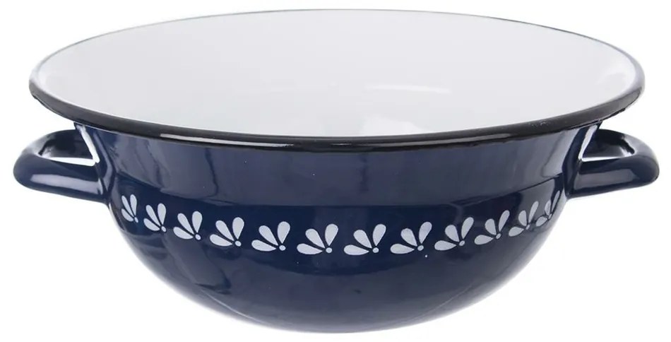 Orion Miska emaliowana MODRODRUK, 26 cm