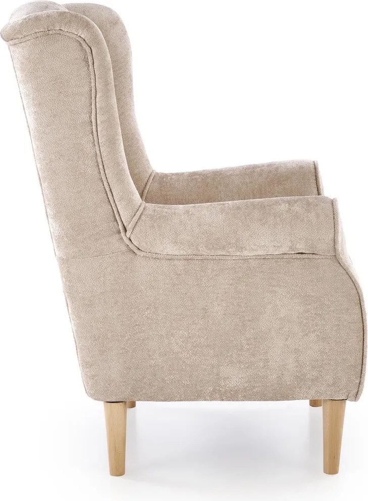 Tradycyjny fotel wypoczynkowy Hermes Halmar