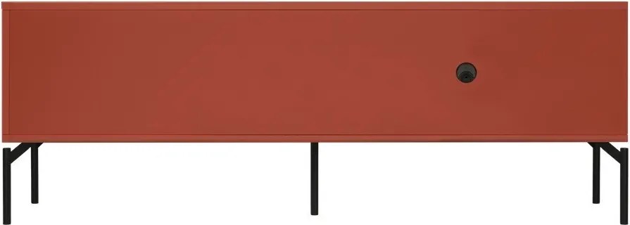Szafka pod TV w kolorze terakoty 160x60x42 cm Met – noo.ma
