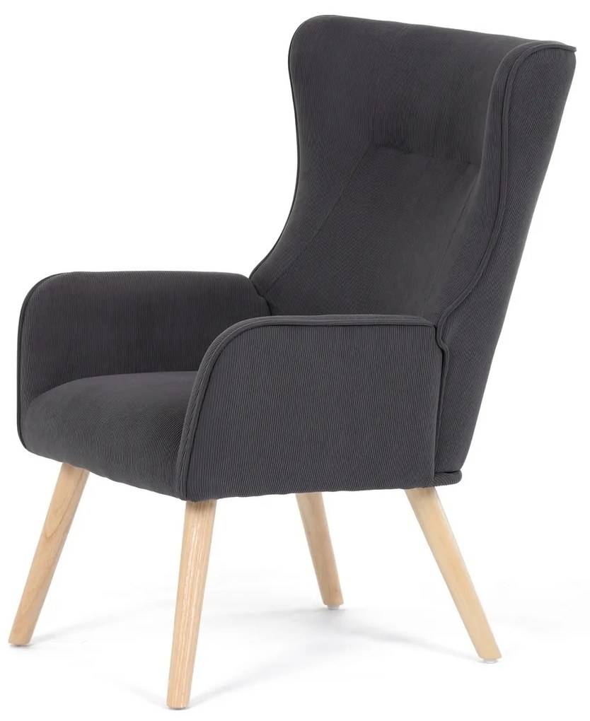 Fotel na uszach GREY2, szary