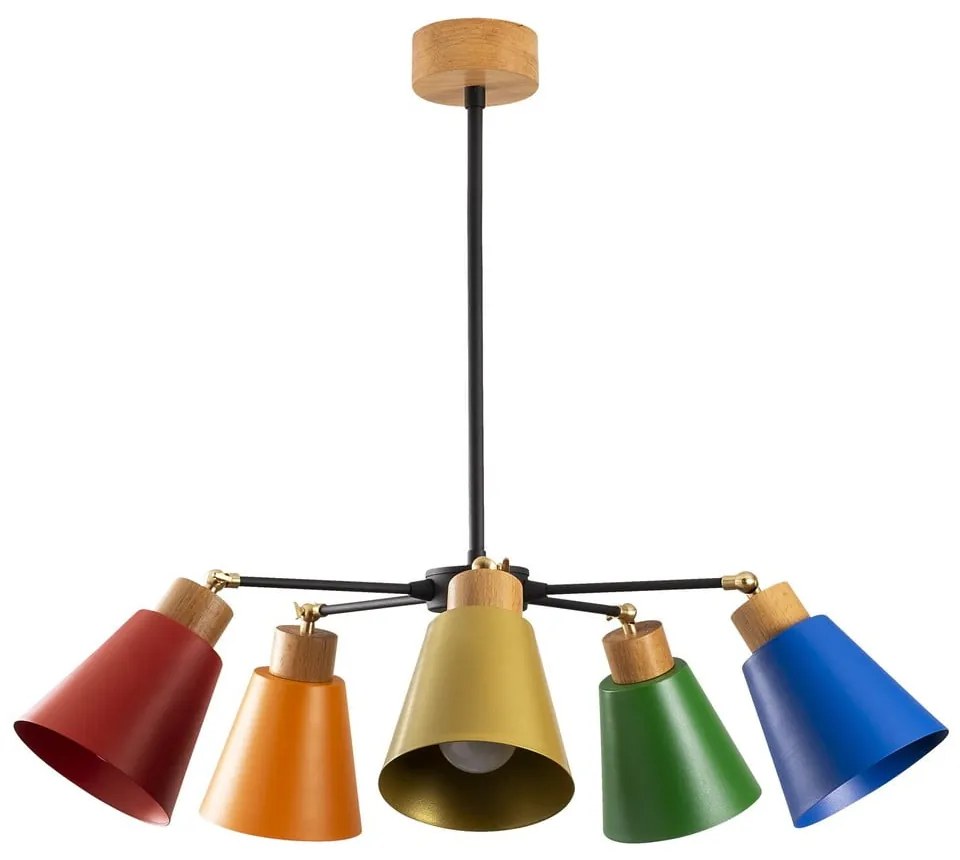 Lampa dziecięca z metalowym kloszem ø 58 cm Manavgat – Opviq lights