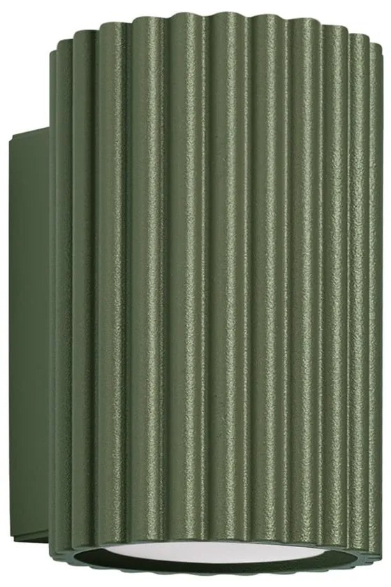 Zielony kinkiet Gleam – Sollux