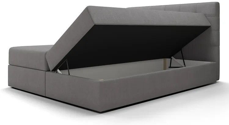 Łóżko kontynentalne z materacem 160x200 D9-Z82