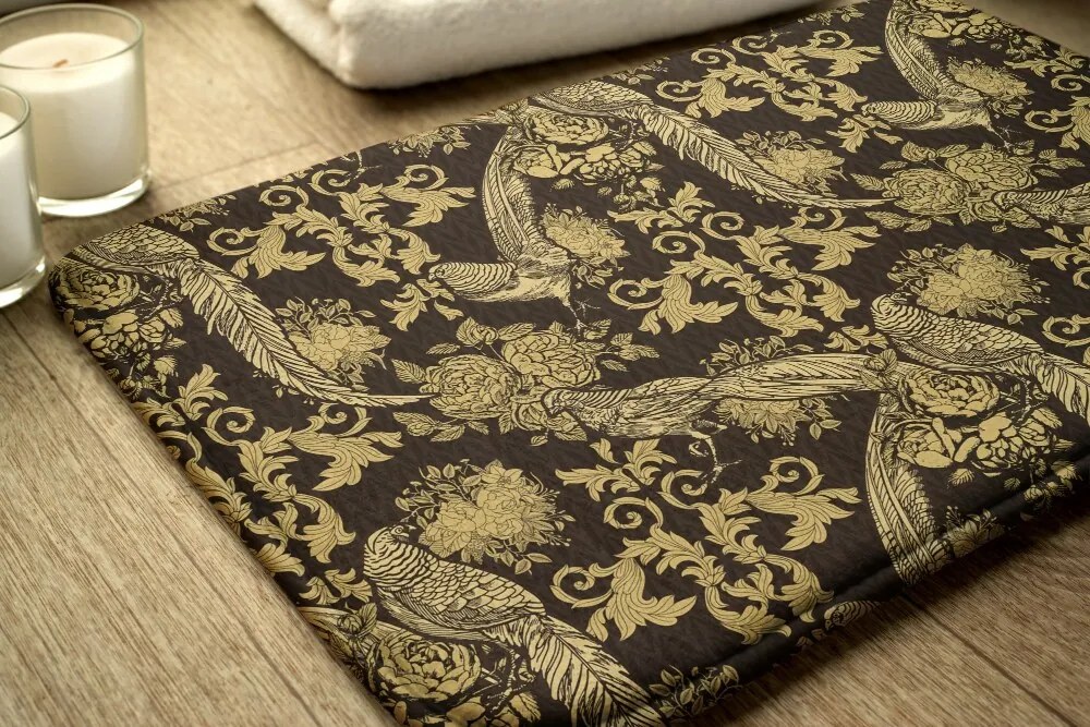 Dywanik łazienkowy Dywanik łazienkowy Ptaki Abstrakcja