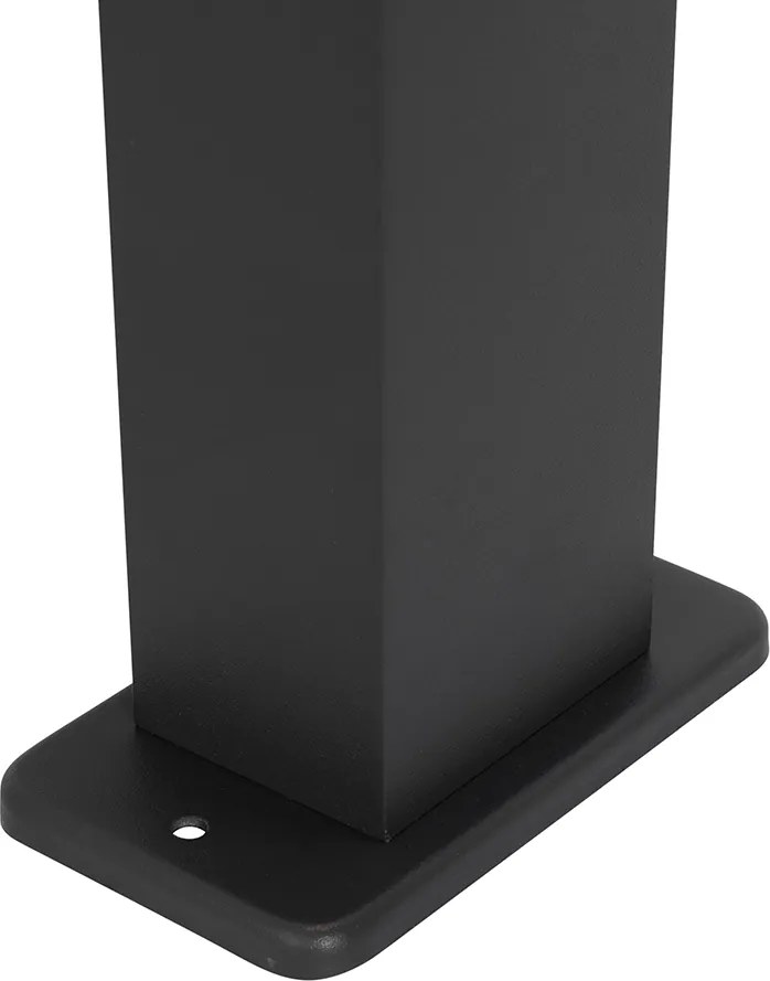 Industrialna lampa stojąca zewnętrzna ciemnoszara 80 cm IP44 - Baleno