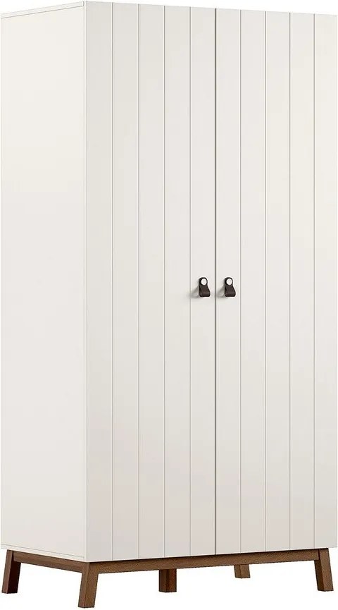 Beżowa szafa dziecięca 99x196x58 cm Sezane – Vipack