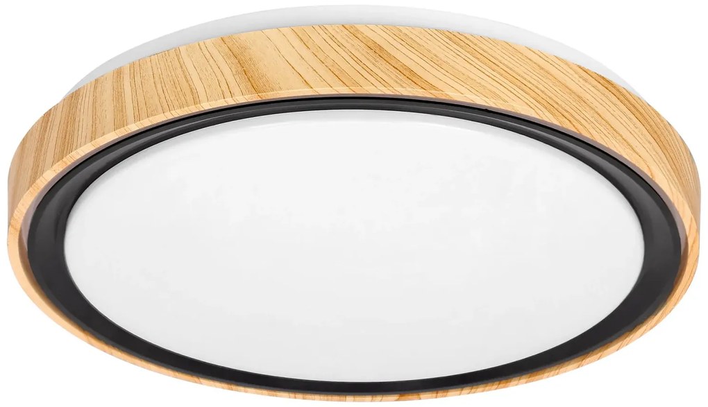 Nowoczesny plafon LED sufitowy z regulowaną barwą światła - Z075 R1-P60