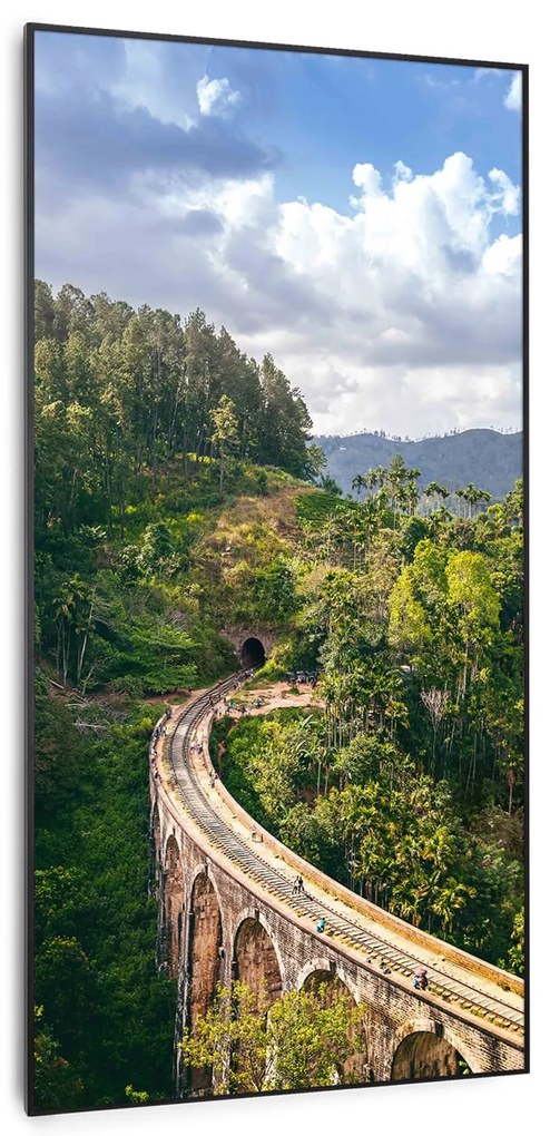 Klarstein Wonderwall Art Smart 700W 120x60cm Obraz na podczerwień Pociąg