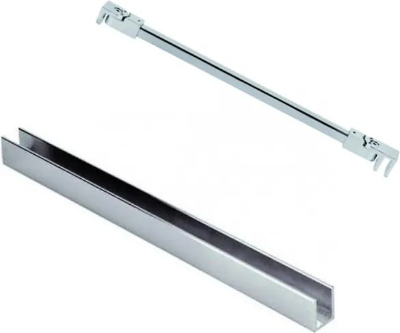 Ścianka prysznicowa przezroczysta 8 mm WALK IN MOLIS CLEAR SQUARE MASSI | rożne rozmiary : Kolor profili kabiny - złoty szczotkowany, Szerokość ścianki - 90 cm , Typ montażu - WALK in FIX (Do ściany)