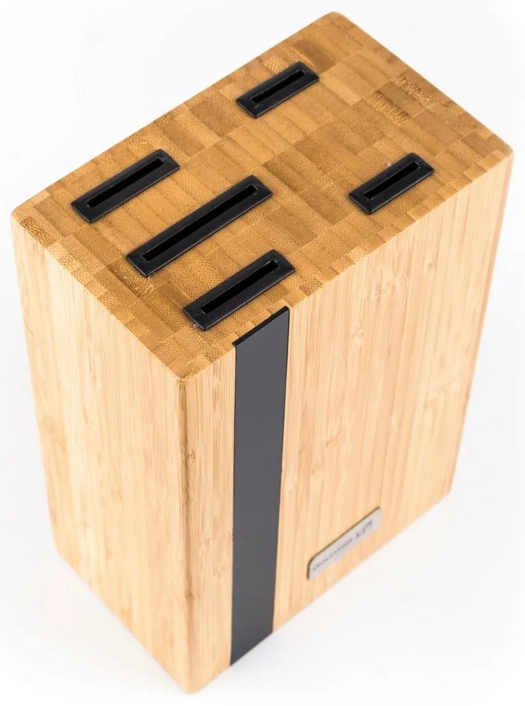 Zestaw noży G21 Gourmet Rustic 5 szt. + bambusowy blok
