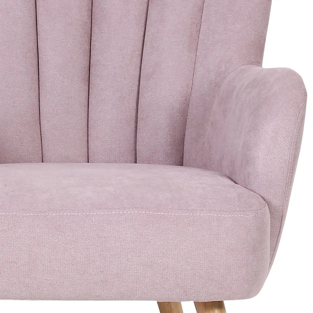 Fotel PINK2, różowy