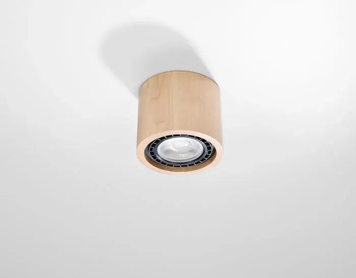 Drewniany okrągły plafon - S180 G8-L61