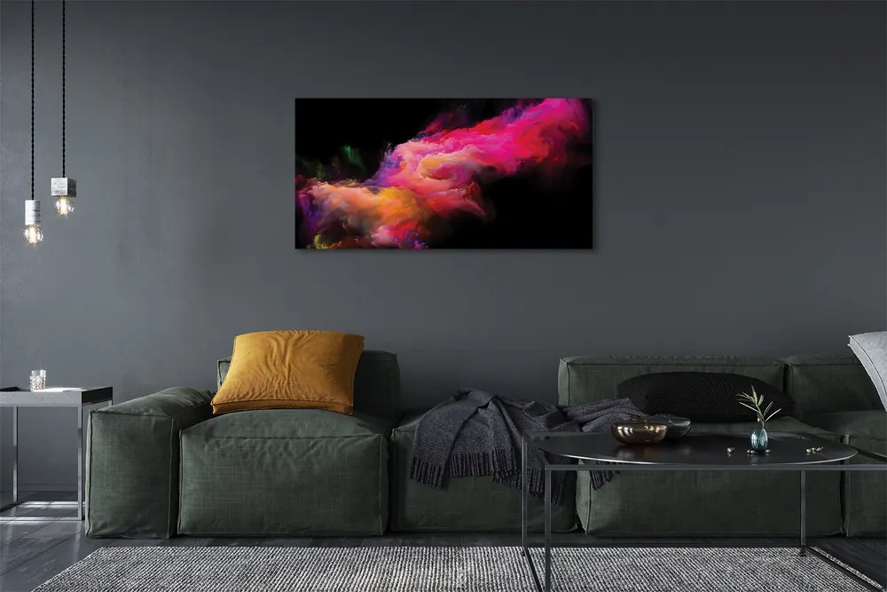 Zdjęcie na płótnie Różowa Geometria Fraktalna