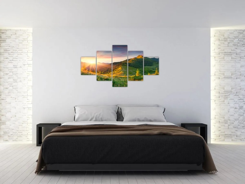 Obraz - Letni krajobraz (125x70 cm)