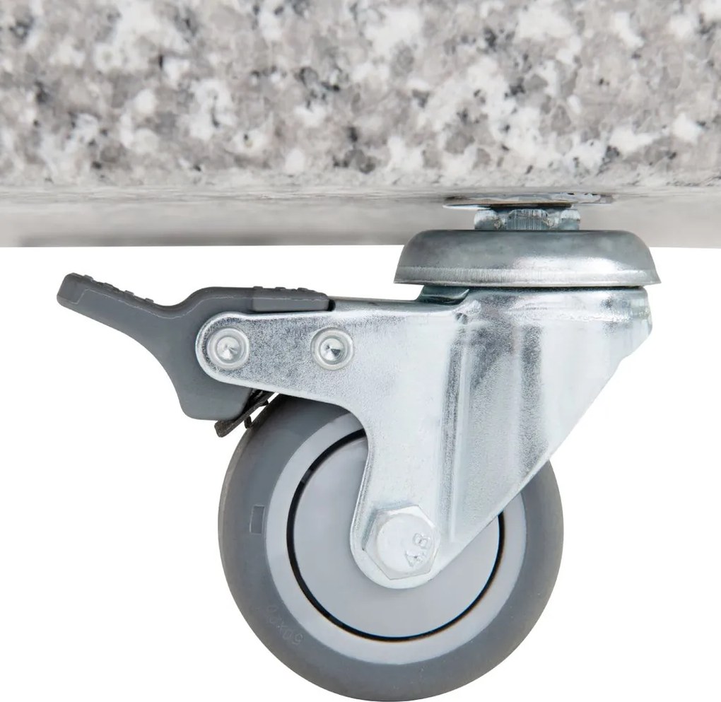 Doppler Ekspert 70kg CLICK-IT - mobilny granitowy stojak na parasol