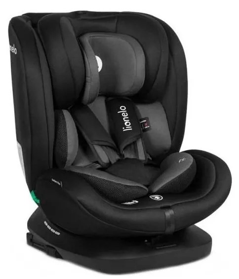 Lionelo - Fotelik BASTIAAN i-Size 40-150 cm czarno-szary