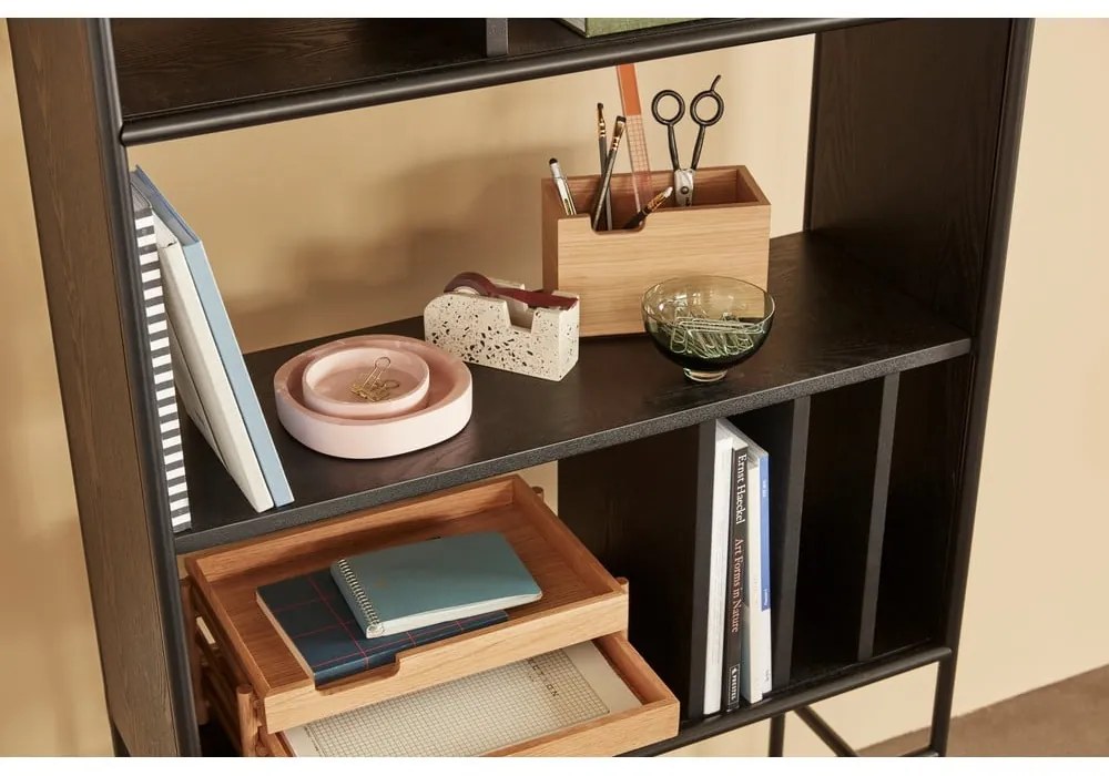 Drewniany organizer na dokumenty Note – Hübsch