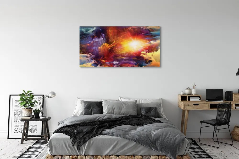 Duży obraz na płótnie Abstrakcja Fraktalna