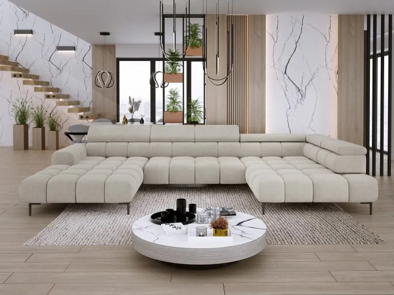 Narożnik PLAZA XL Prawostronny Tkanina CLOUD 03 WERSAL