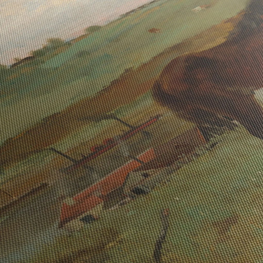 Obraz - Edgar Degas, Horses in a Meadow, reprodukcje (70x50 cm)