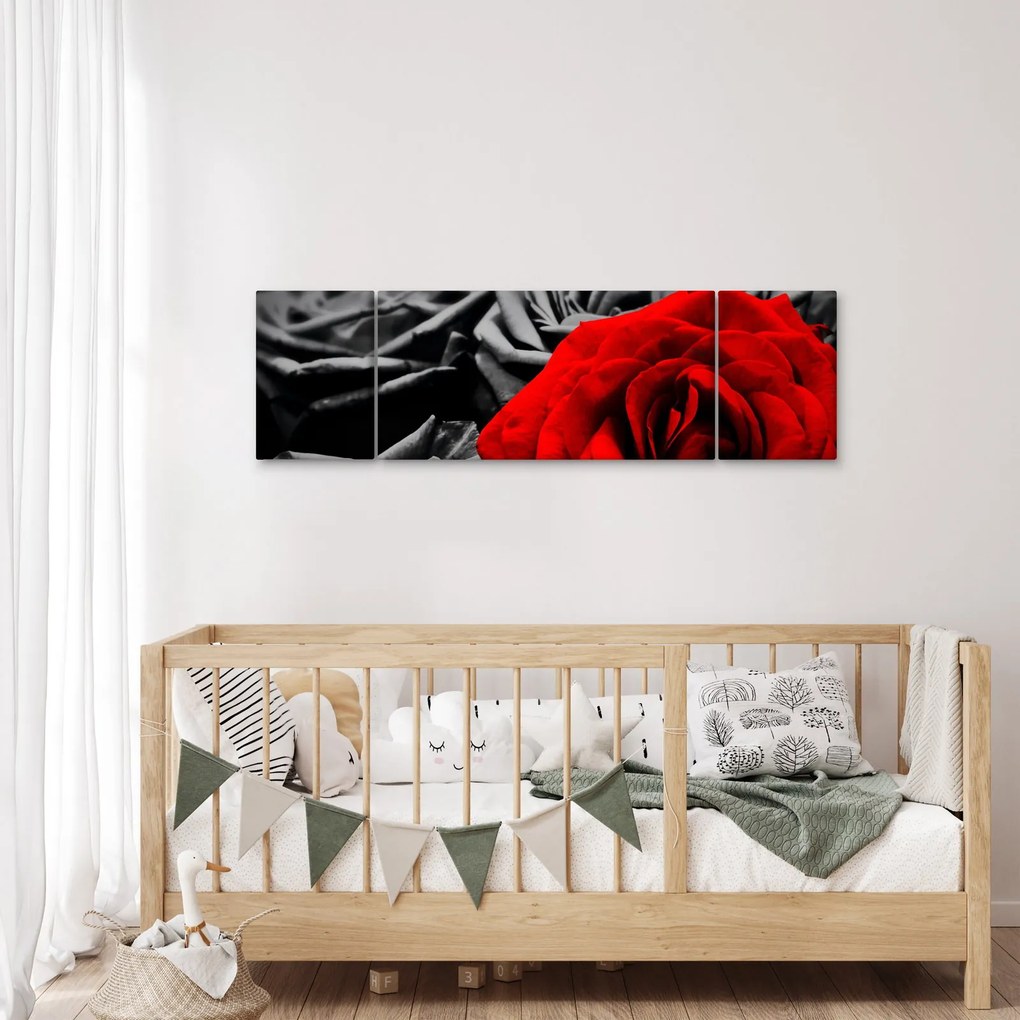 Obraz - Róże (170x50 cm)