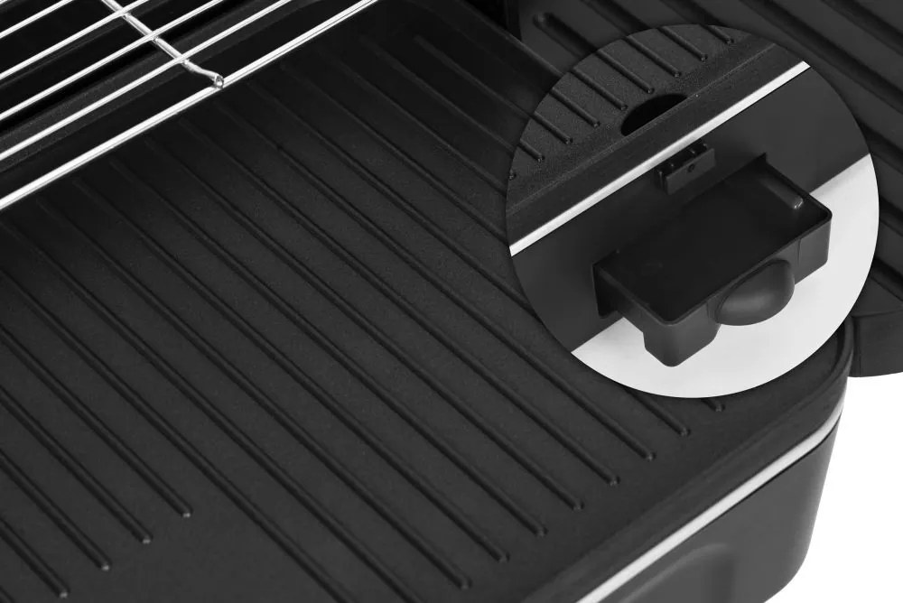 Grill elektryczny 3w1 - grill stojący, stołowy i płyta grillowa BQ231-SWGF