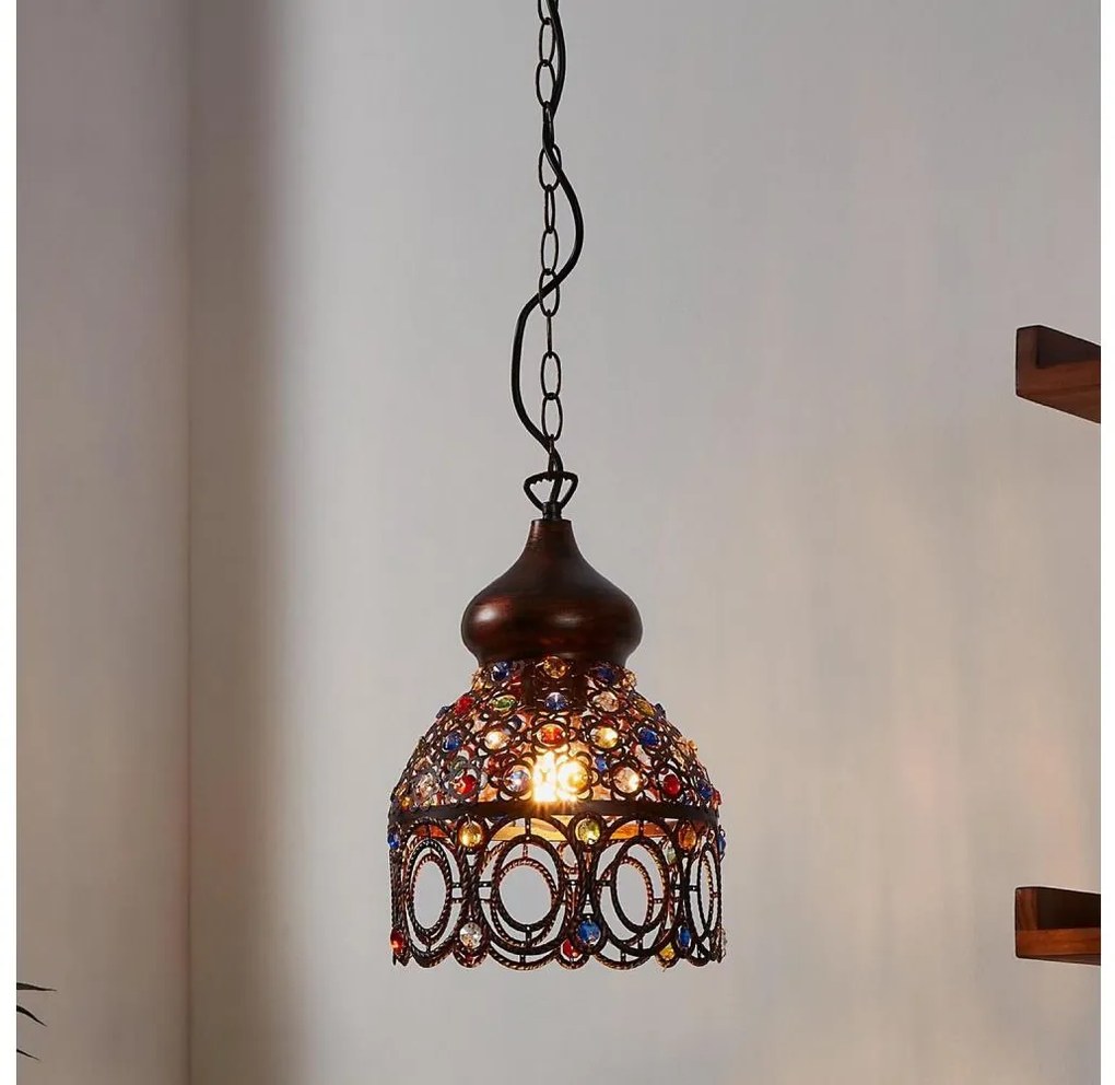 Eglo 49765 - Lampa wisząca JADIDA 1xE27/60W