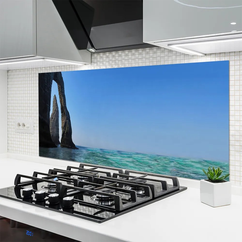 Panel Szklany Skaliste Wybrzeże Oceanu