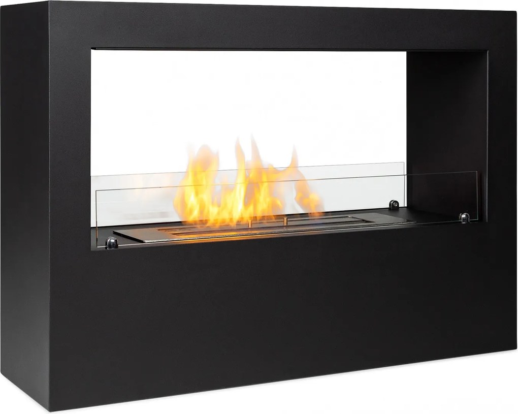 Blumfeldt Fiamme Scoppi 2.7kW 5-6h Biokominek Czarny