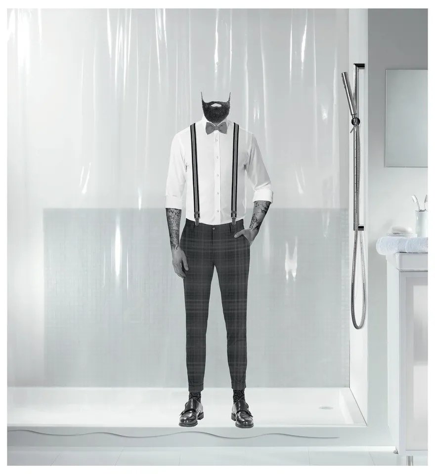 Zasłona prysznicowa 180x200 cm Dandy – Spirella