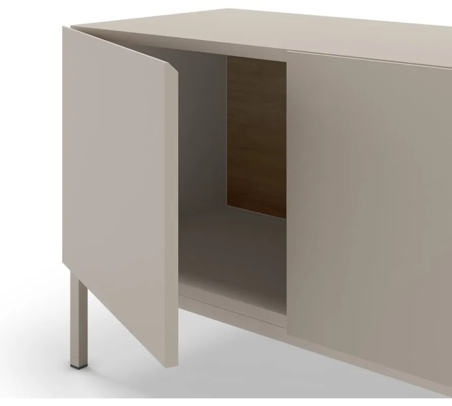Kremowa szafka pod TV 180x55 cm Cailin – Marckeric