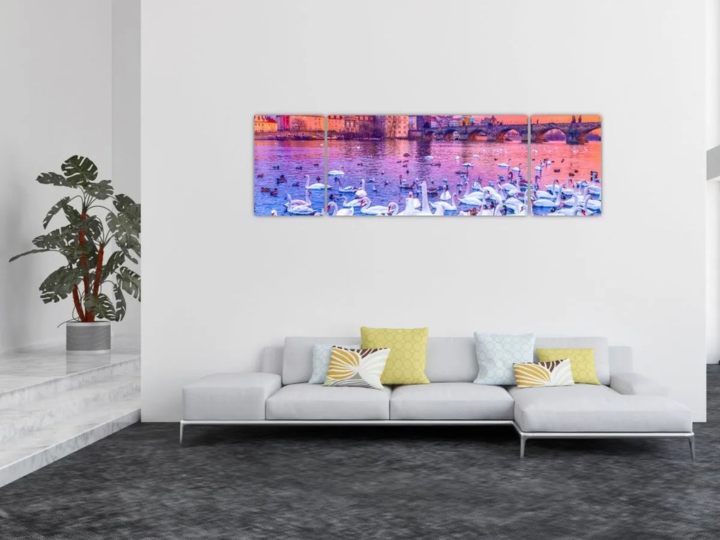 Obraz - Praga (170x50 cm)