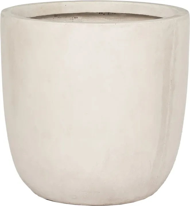 DONICA OGRODOWA PRETO BIAŁA 43 CM CERAMICZNA