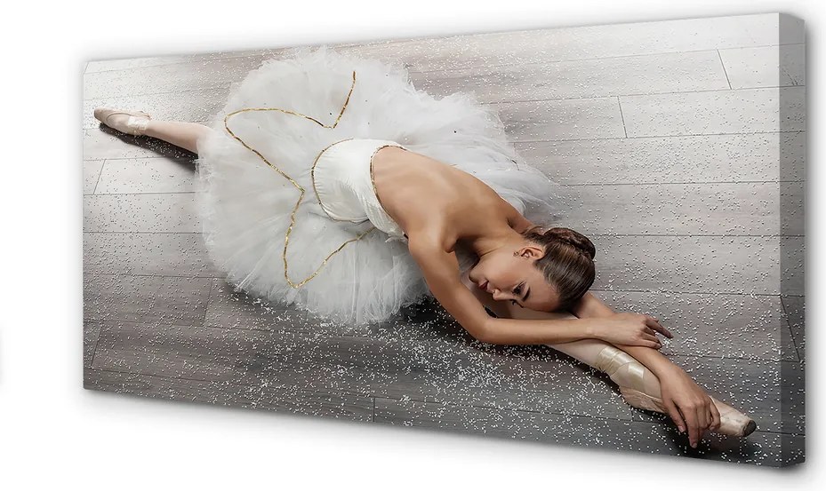 Zdjęcie na płótnie Baletnica w Bieli
