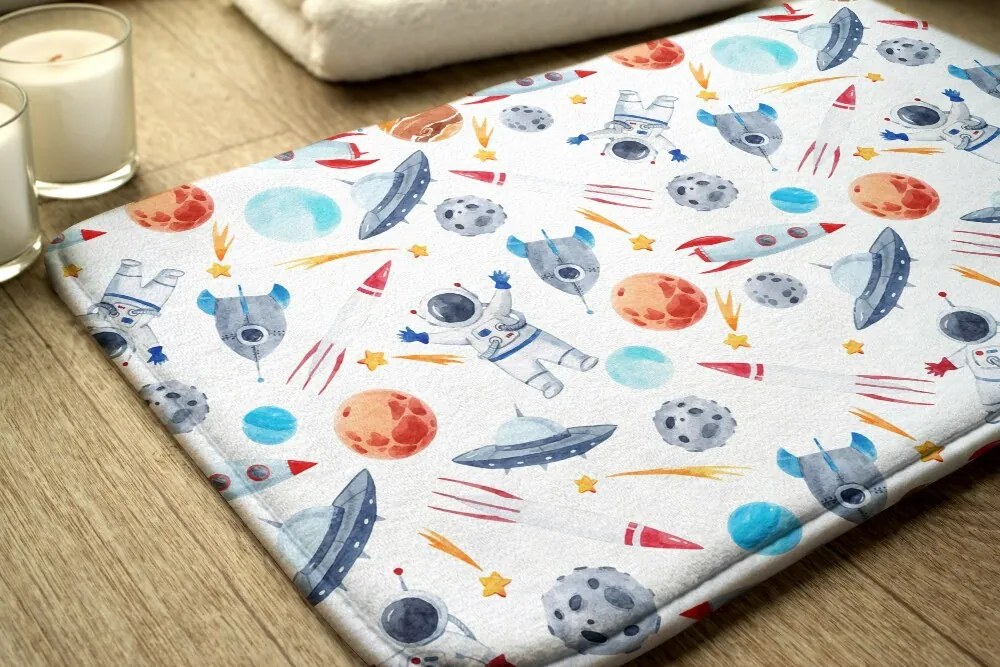 Dywanik antypoślizgowy do łazienki Dywanik antypoślizgowy do łazienki Kosmiczne symbole